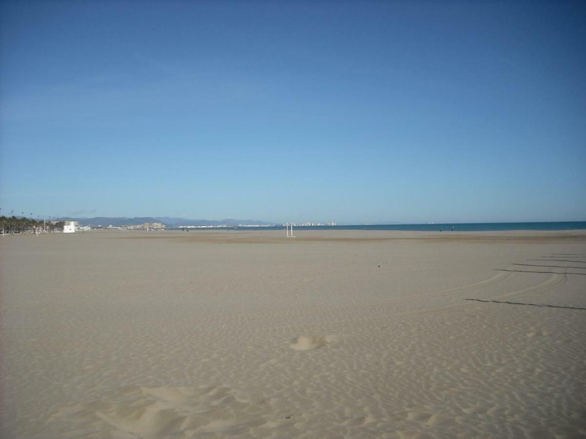 Piso Playa Patacona/Malvarrosa Valencia Exterior photo