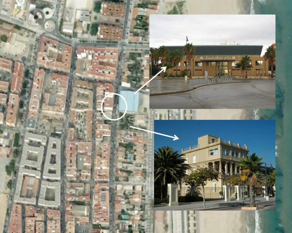 Piso Playa Patacona/Malvarrosa Valencia Exterior photo